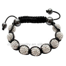 Wholesale adjustment shamballa Bead bracelet BRS-0012